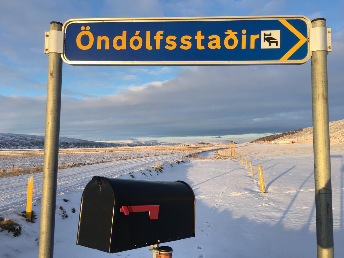 Öndólfsstaðir Farm B&B Laugar  Exterior foto